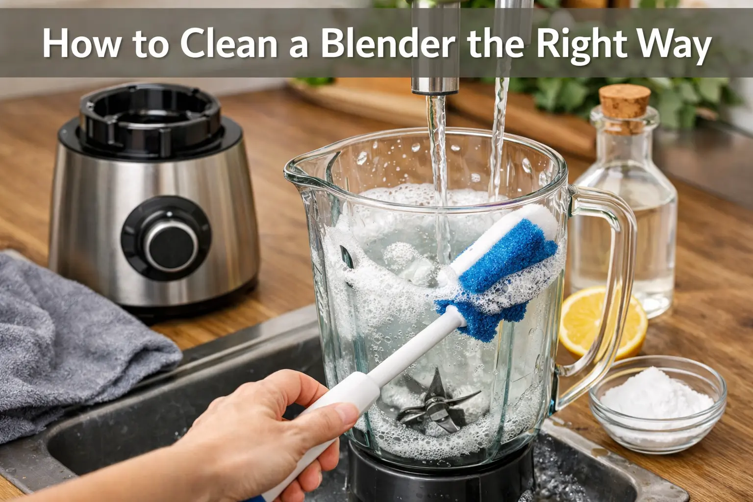 How to Clean a Blender the Right Way