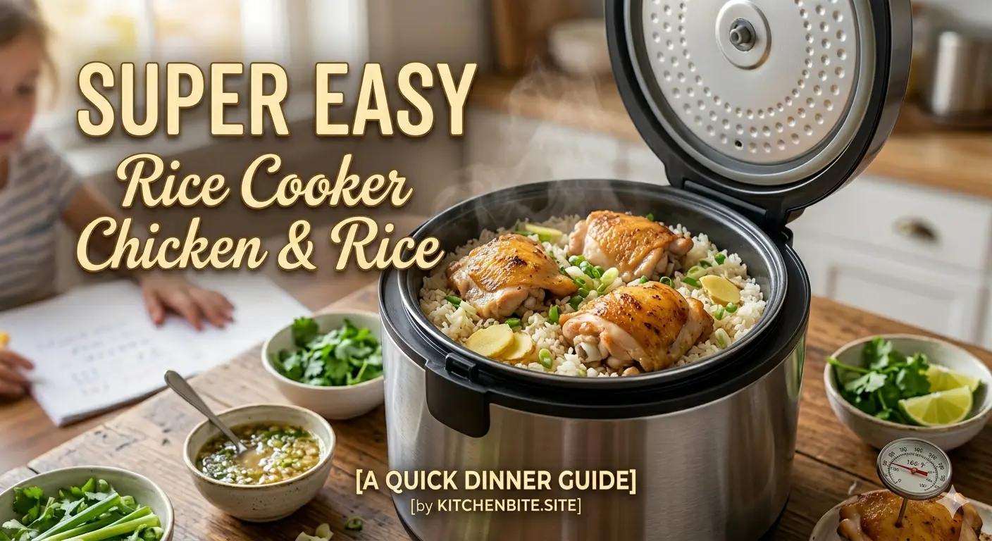 Chicken and Rice Recipes in Rice Cooker: Easy One-Pot Meals in 40 Minutes