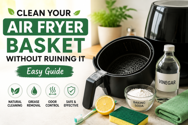 Clean Your Air Fryer Basket Without Ruining It (Easy Guide)