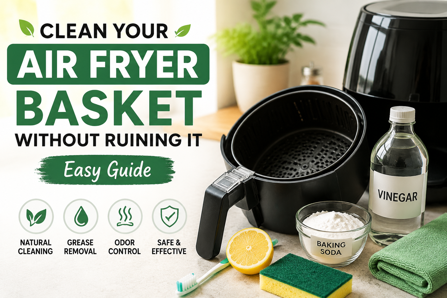 Clean Your Air Fryer Basket Without Ruining It (Easy Guide)