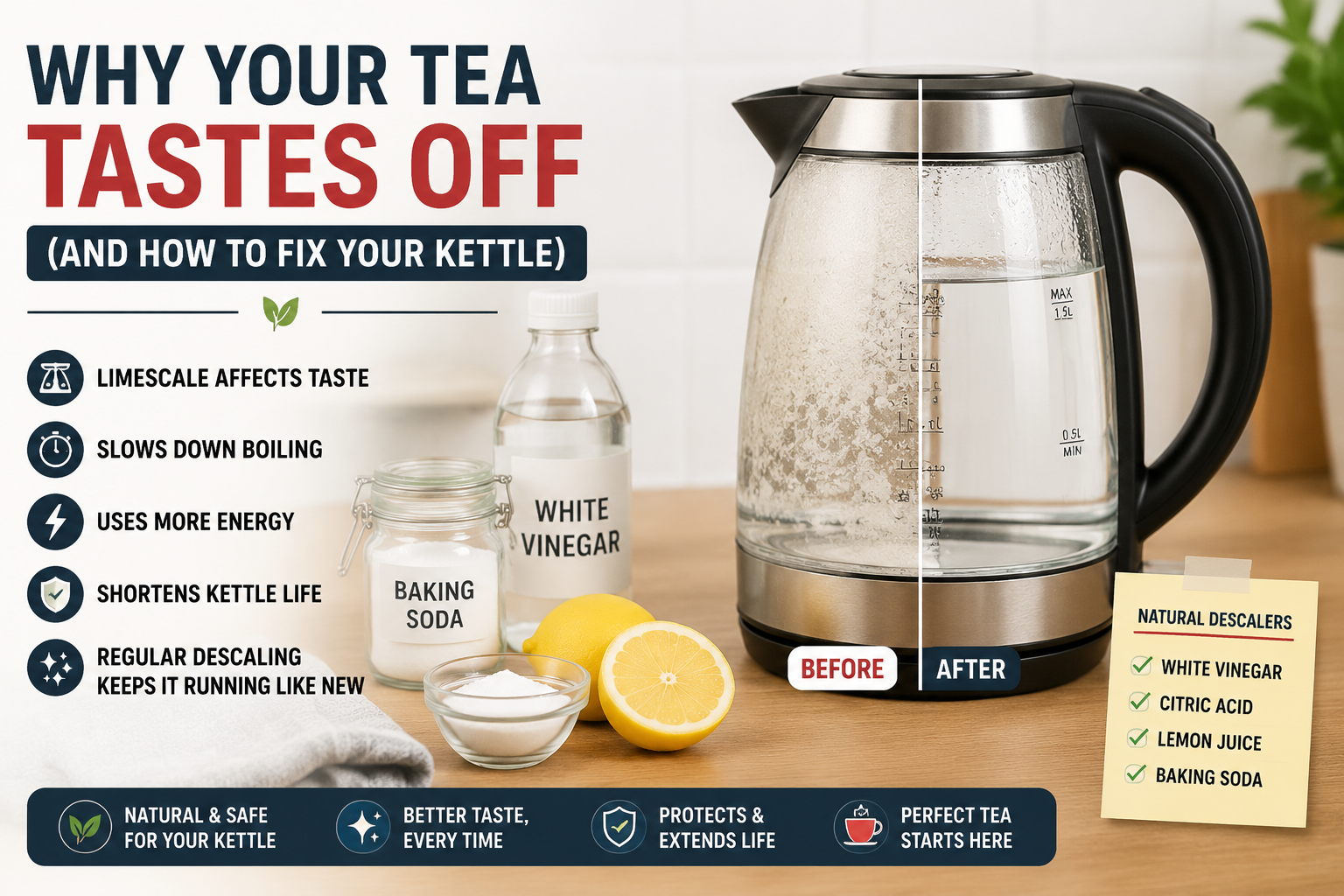 Why Your Tea Tastes Off (And How to Fix Your Kettle)